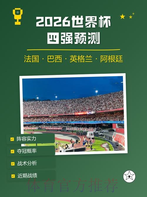 2026世界杯预测推荐最佳